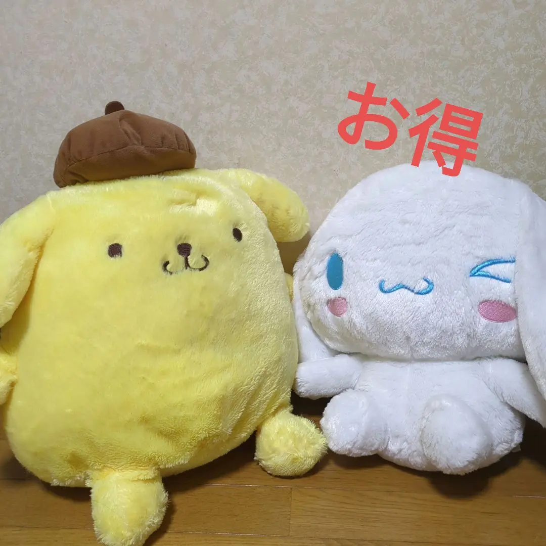 シナモロール　ギガジャンボぬいぐるみ2体セット 2025年最新】シナモロールギガジャンボぬいぐるみの人気アイテム