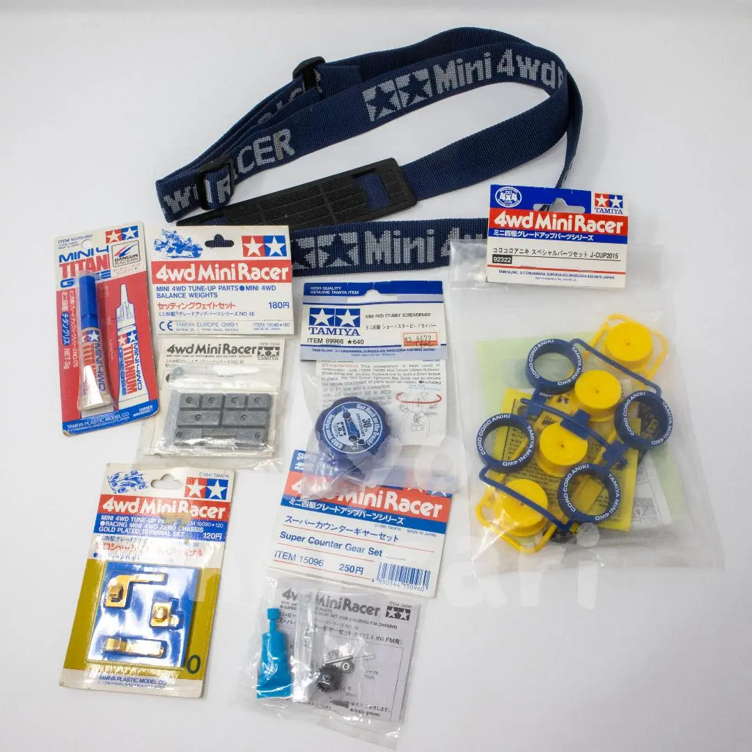ミニ四駆 モーター各種セット、シャーシ、付属品　昭和レトロ　【ジャンク品】 TAMIYA - ミニ四駆モーター レトロ セット タミヤ 純正モーター