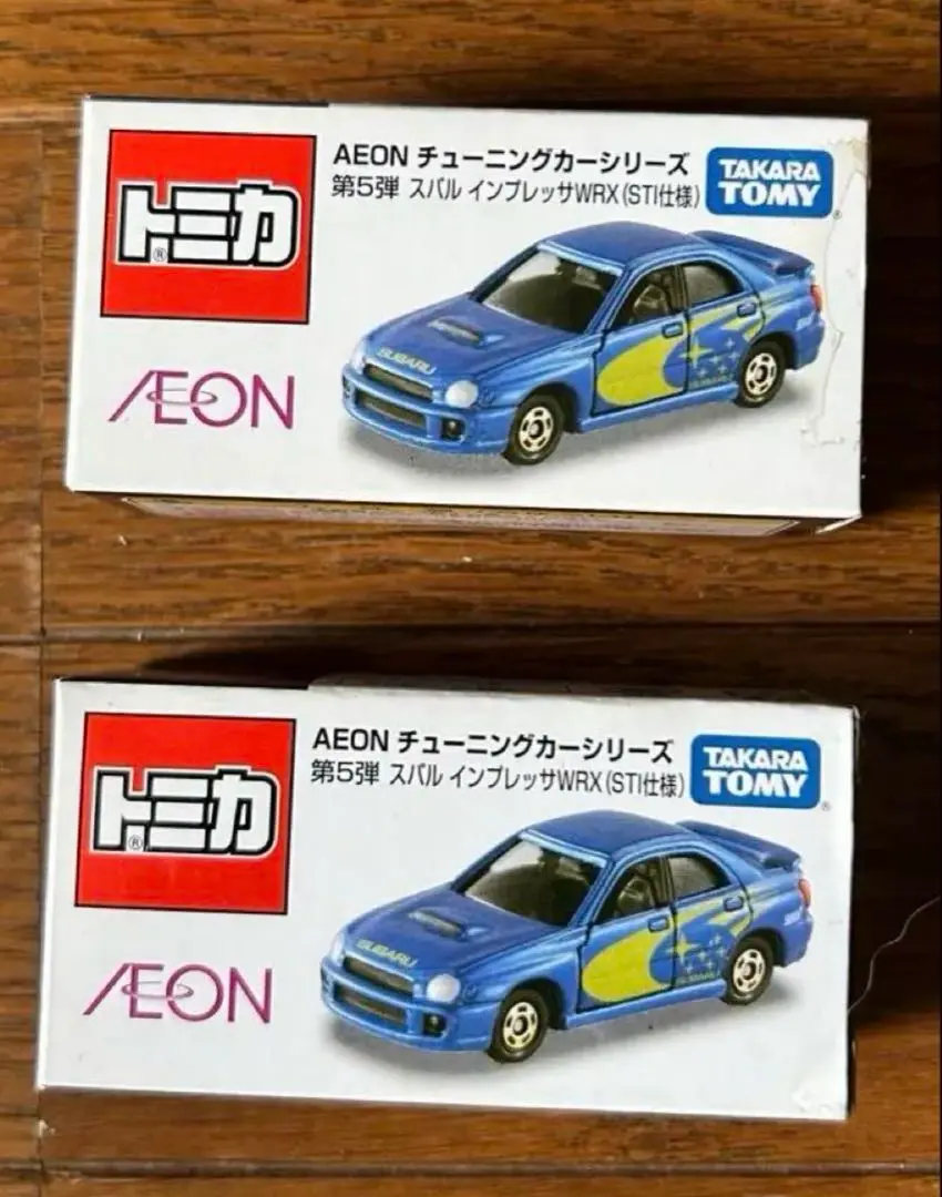 トミカ AEON限定 スバル インプレッサ WRX STI GDB 丸目 絶版