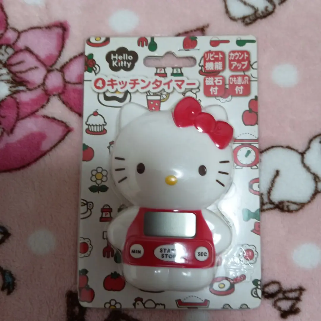希少品　未使用開封済電池挿入電源テストOKハローキティおしゃべりキッチンタイマー 希少品 未使用開封済電池挿入電源テストOKハローキティ