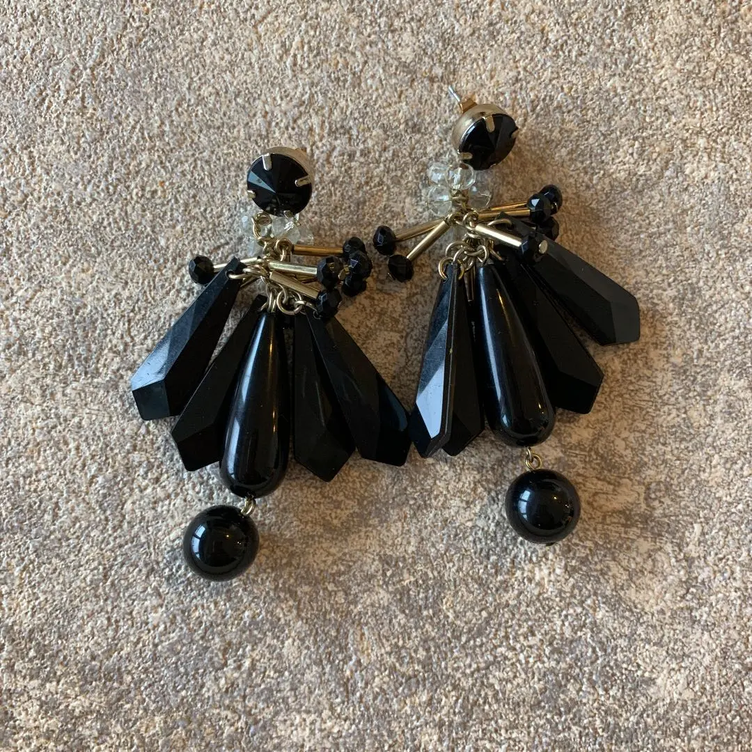 Thumbnail of H&M Bejeweled Big Stone Earrings