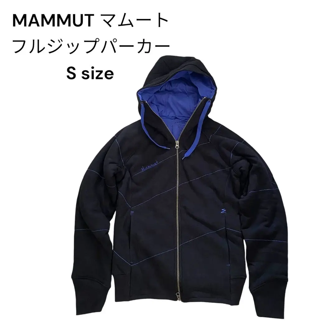 MAMMUT フルジップ フード付きパーカー Mサイズ ネイビー 2025年最新】MAMMUT レディース パーカーの人気アイテム - メルカリ