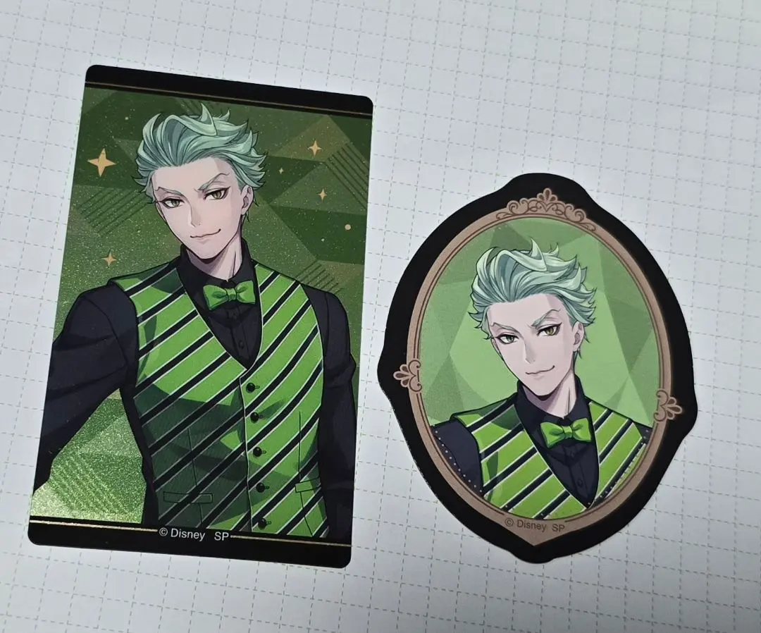 Thumbnail of Twisted Wonderland Metal Clear Card 5th Anniversary Card Sebek