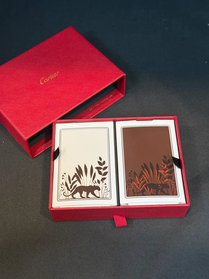 非売品　Cartier カルティエ　トランプセット 2セット　未使用品 非売品 Cartier トランプセット 2セット 未使用品 トランプ