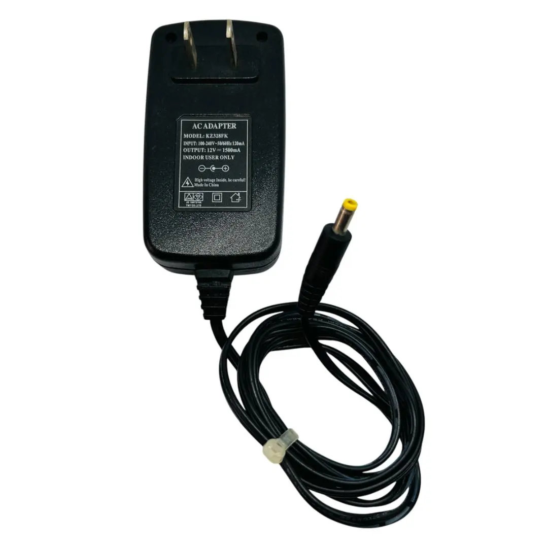 Thumbnail of AC adapter for portable DVD player KZ328FK 12V 1.5A