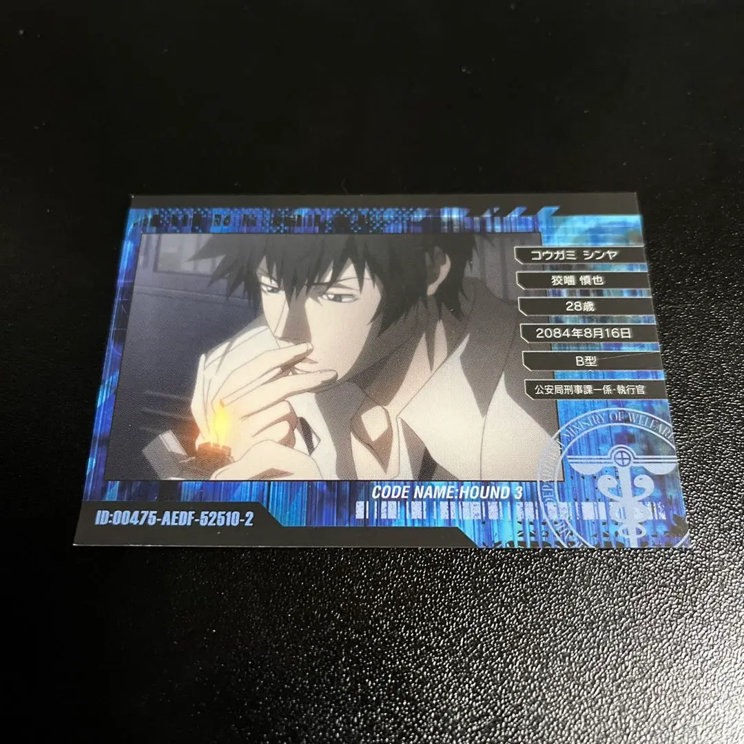 PSYCHO-PASS サイコパス 10th ANNIVERSARY トレーディング ID風