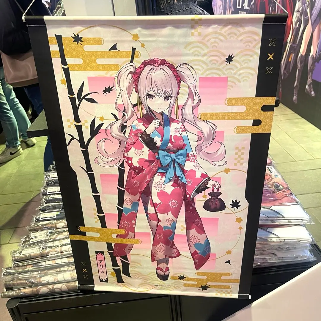 勝利の女神 B2タペストリー アニス 台北 京まふ Amazon.co.jp: 勝利の女神:NIKKE B2タペストリーアニス