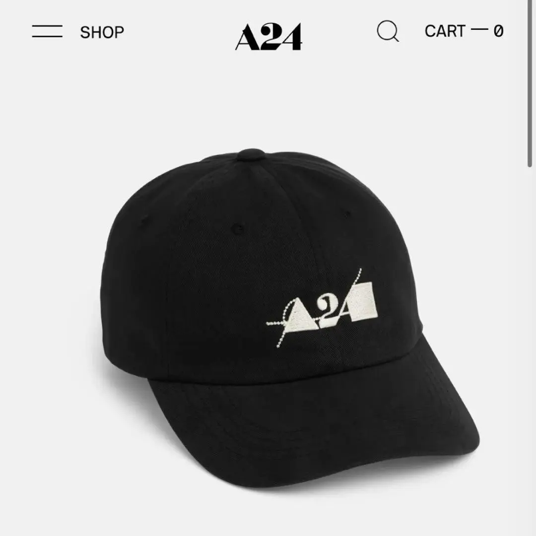 A24 FILMS LLC Logo Cap ロゴ刺繍キャップ 映画 A24 FILMS LLC Logo Cap ロゴ刺繍キャップ 映画