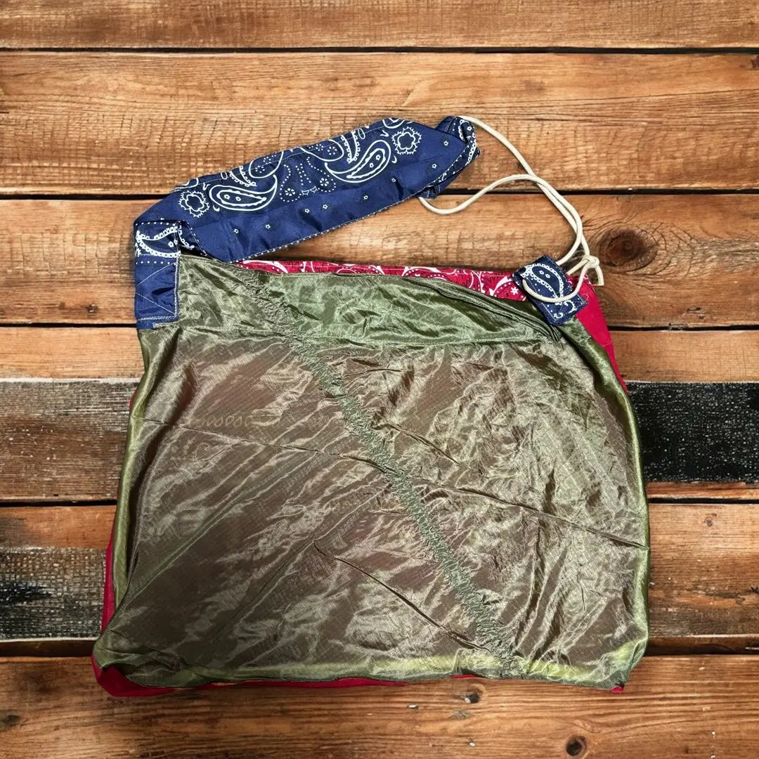 KAPITAL バンダナ柄ショルダーバッグ KAPITAL ガーゼバンダナBEACHスナフキンBAG | TAKE FIVE（テイク