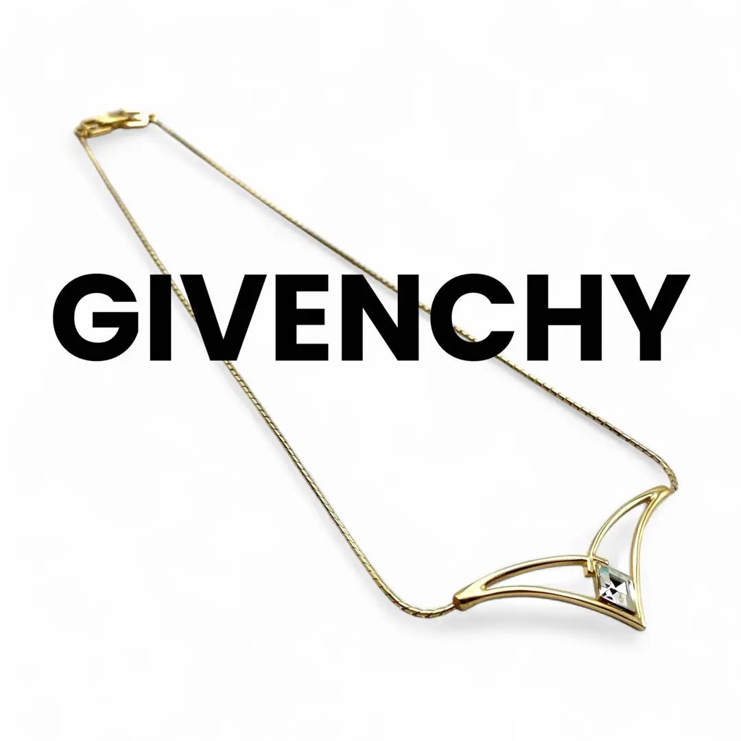 【GIVENCHY】 ジルコニア・ネックレス GIVENCHY - ジバンシージルコニア ネックレス アクセサリー