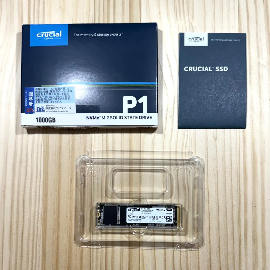 2025年最新】ssd crucial p1 1tb m.2の人気アイテム - メルカリ