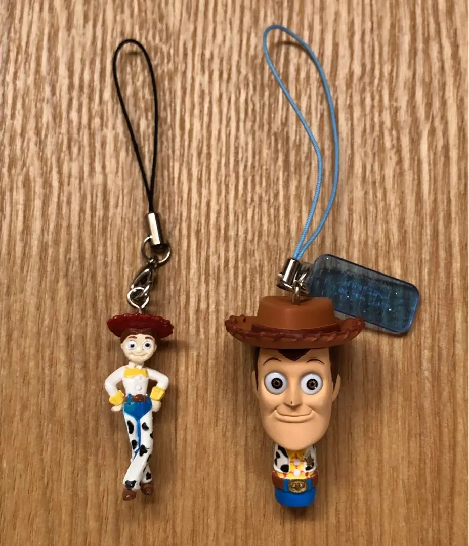 Thumbnail of Toy Story Jessie & Woody Bobble-Head Strap Miniature Figures