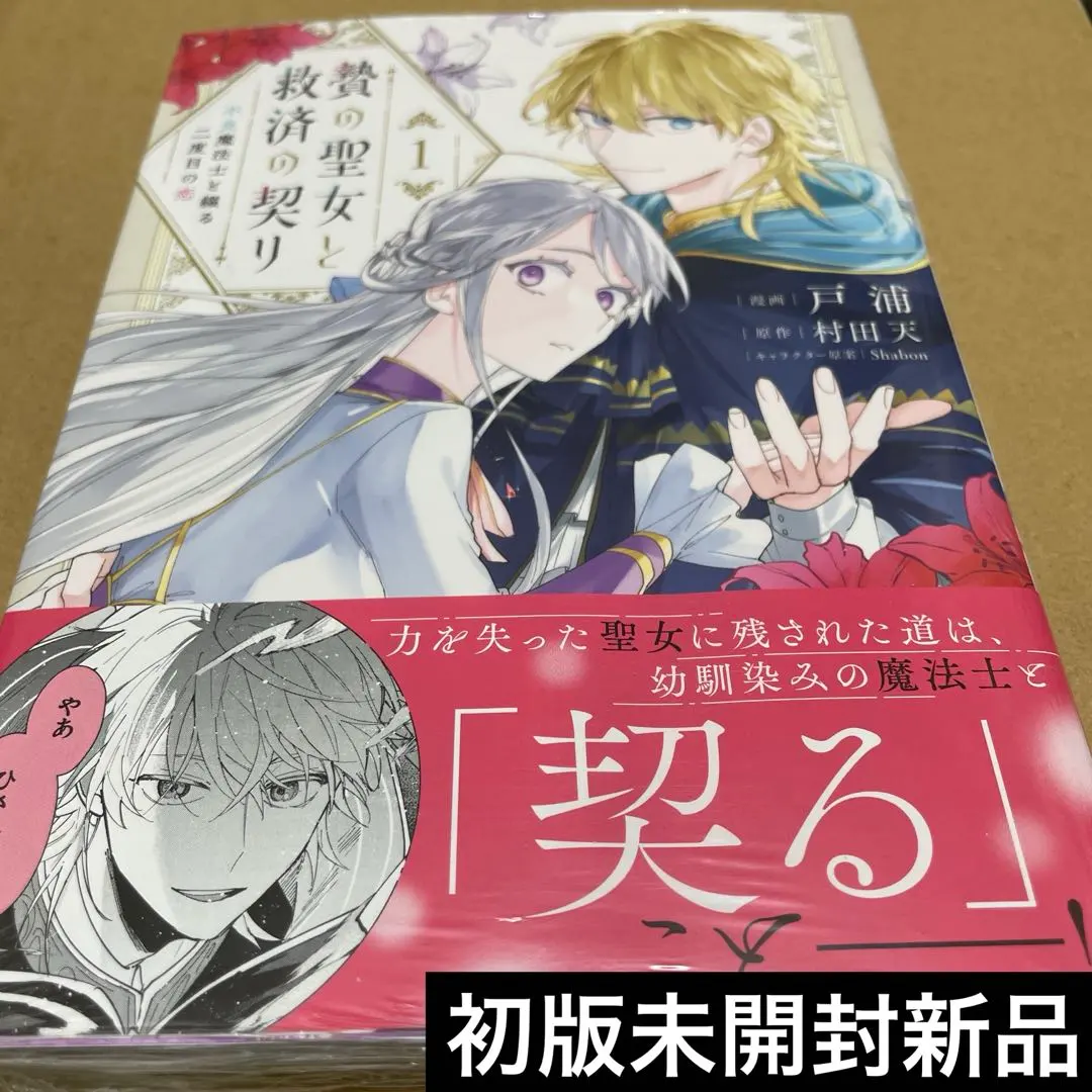 Thumbnail of 2323 The Sacrificial Saint and the Covenant of Salvation: A Second Chance at Love with the Delinquent Magician 1 First Edition, Unopened, New