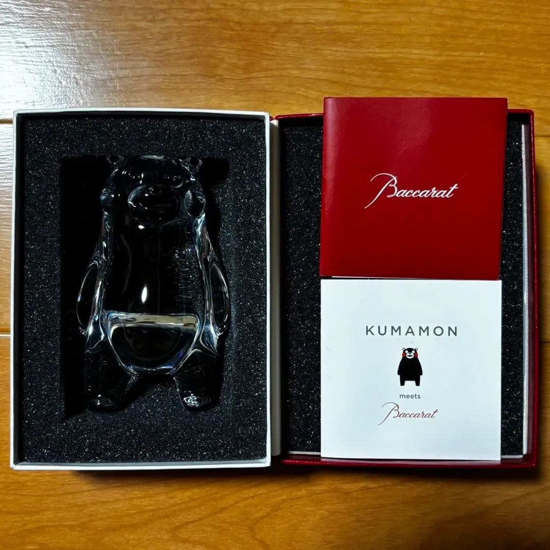 美品 Baccarat バカラ くまモン フィギュア クリスタル 置物 楽天市場】バカラ フィギュリン ○ くまモン 11cm 置物