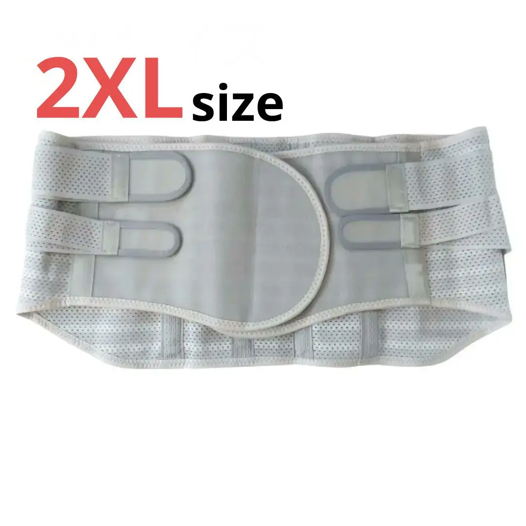 腰痛支撐帶 束腹 薄型 男女通用 腰痛固定 XXL 的縮圖