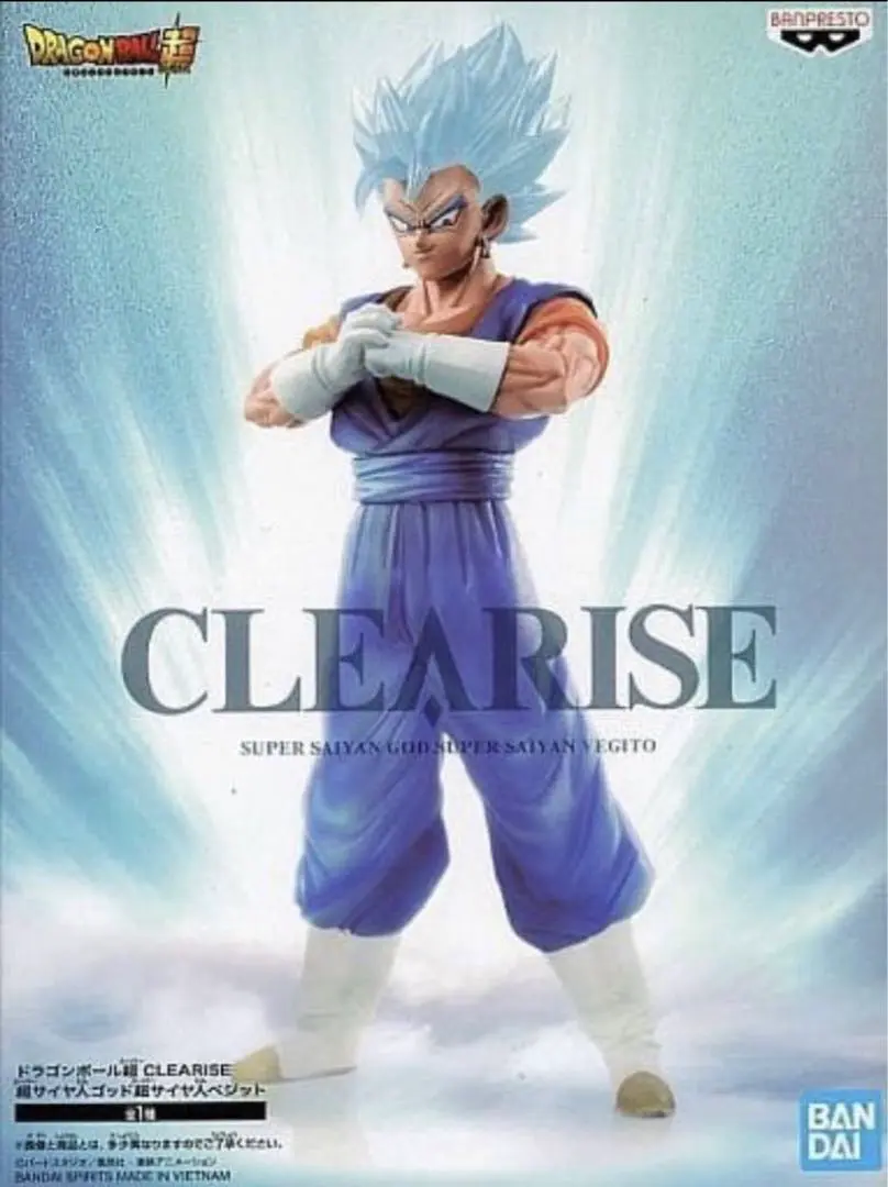 CLEARISE 超サイヤ人ゴッド超サイヤ人 ベジット 黒髪リペイント Figure-rise Standard 超サイヤ人ゴッド超サイヤ人ベジット