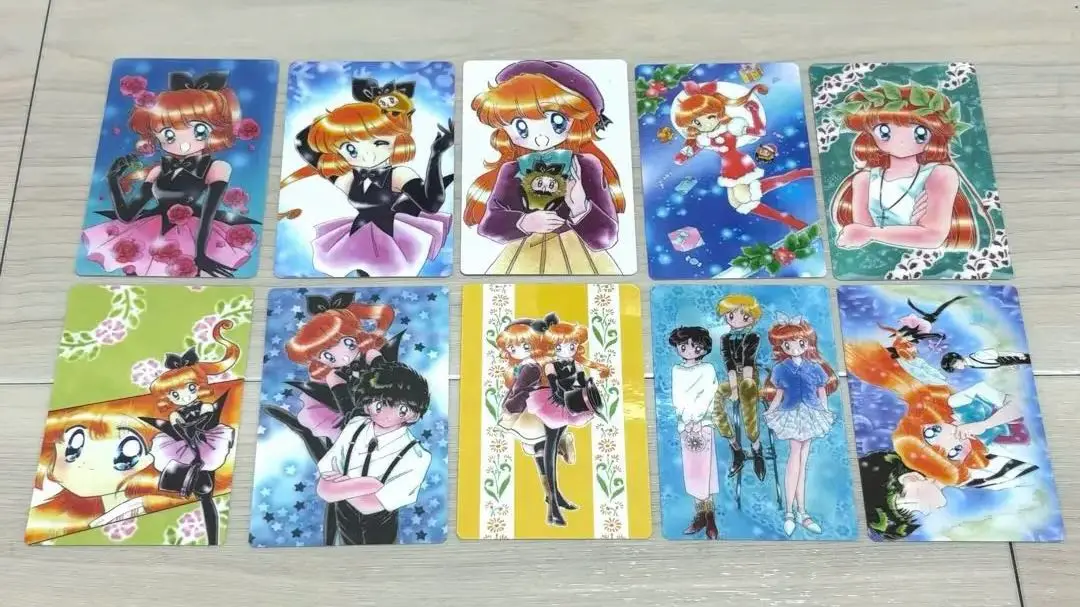 怪盗セイントテール POP UP 予告状風イラストカード コンプリート セット グッズ-カード】怪盗セイント・テール 予告状風イラストカード