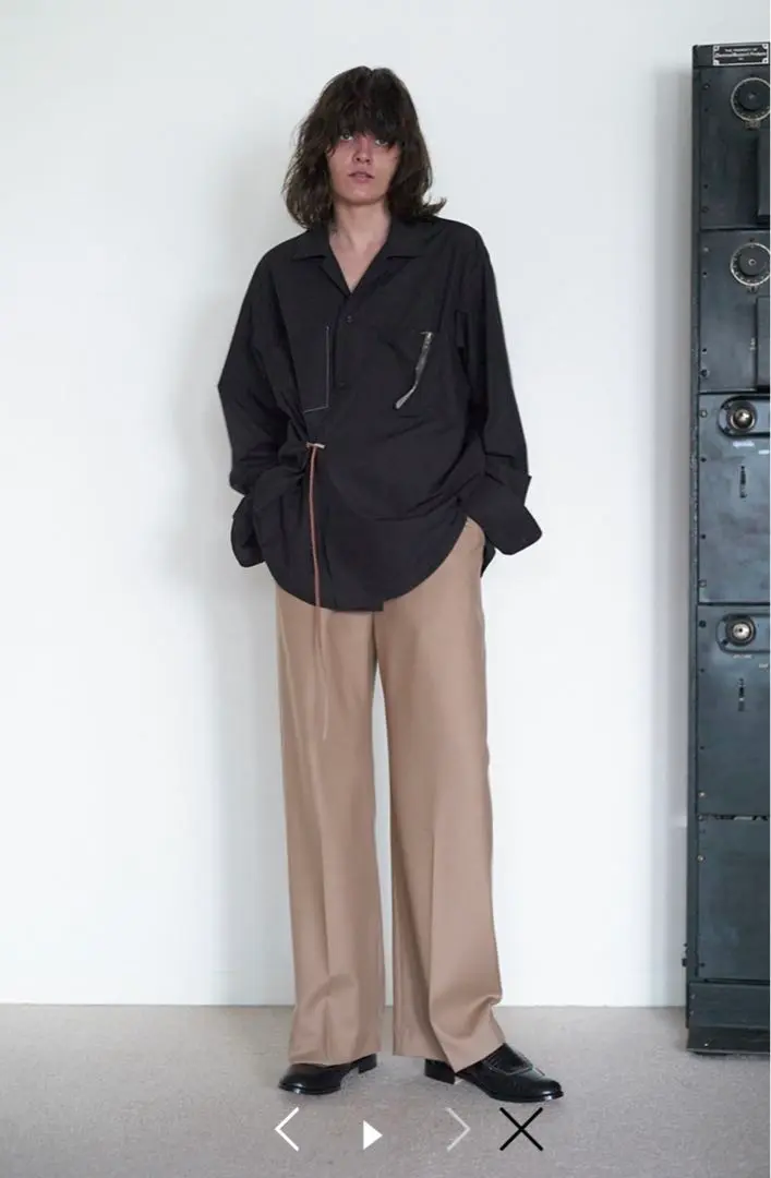 19ss Gigolo Shirt ベージュ　サイズ2 4qwRbkVHLTRwUYPX0mOoohp0lZv842