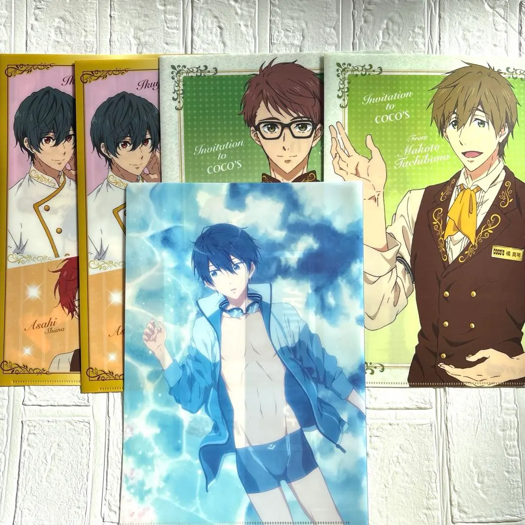 免費！文件夾 COCO'S 幼年時期 七瀨遙 桐嶋郁彌 橘真琴 遠野日和 的縮圖