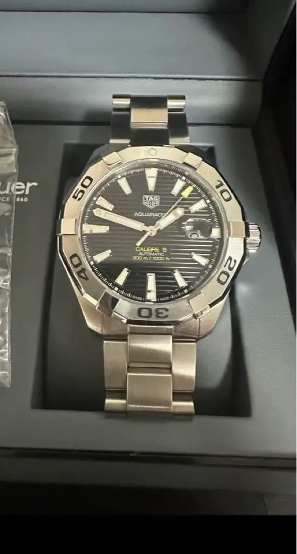 TAG Heuerアクアレーサーキャリバー5 way2010 TAG Heuer Aquaracer - Steel - 43 mm | TAG Heuer US