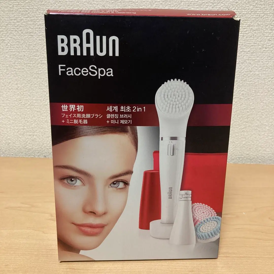【新品未開封】BRAUN FaceSpa Pro フェイス専用脱毛と美顔器 2025年最新】braun facespaの人気アイテム - メルカリ