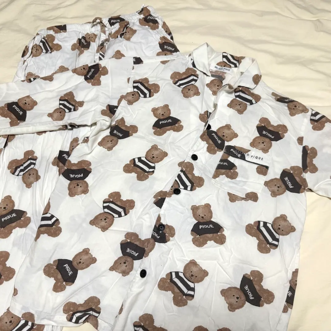 Thumbnail of Gelato Pique Men's M Size Bear Set (Top and Bottom)