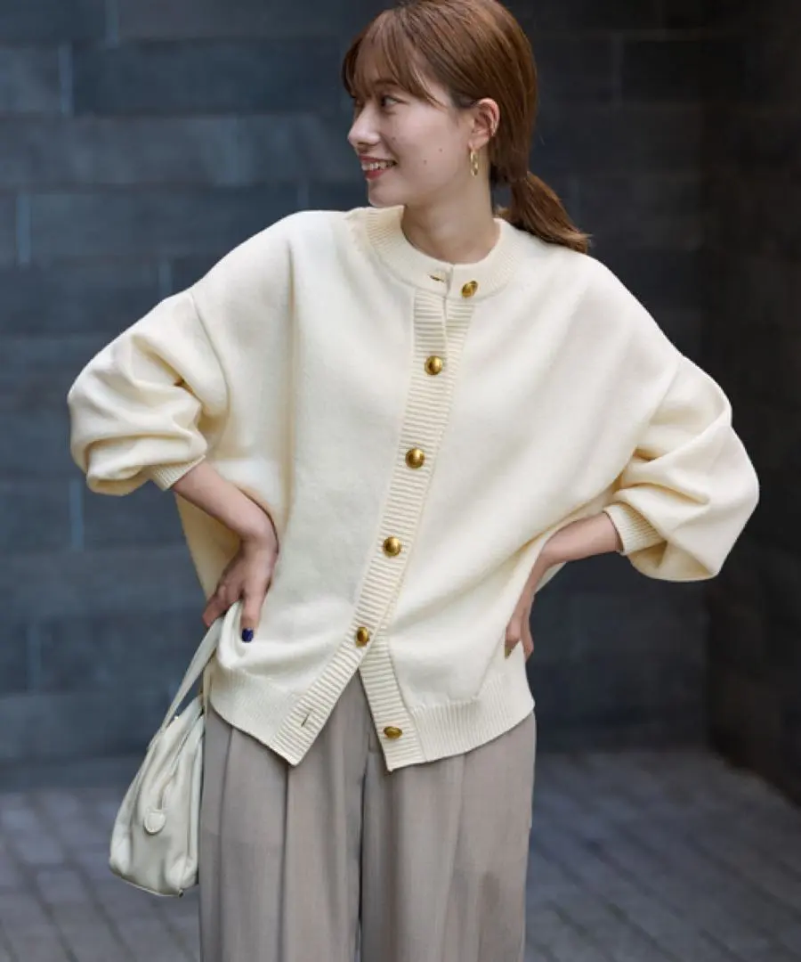 Thumbnail of FRAMeWORK 2023 Metal Button 2-Way Cardigan