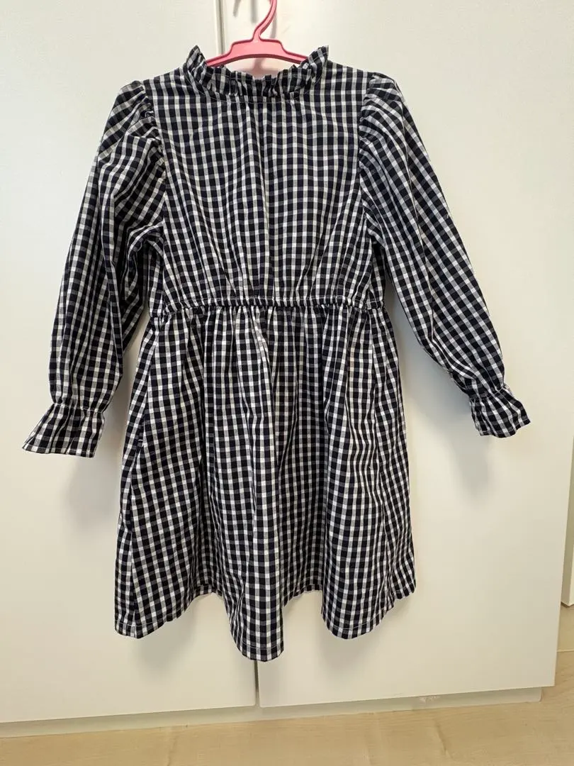 Thumbnail of anyFAM Black and White Checkered Dress