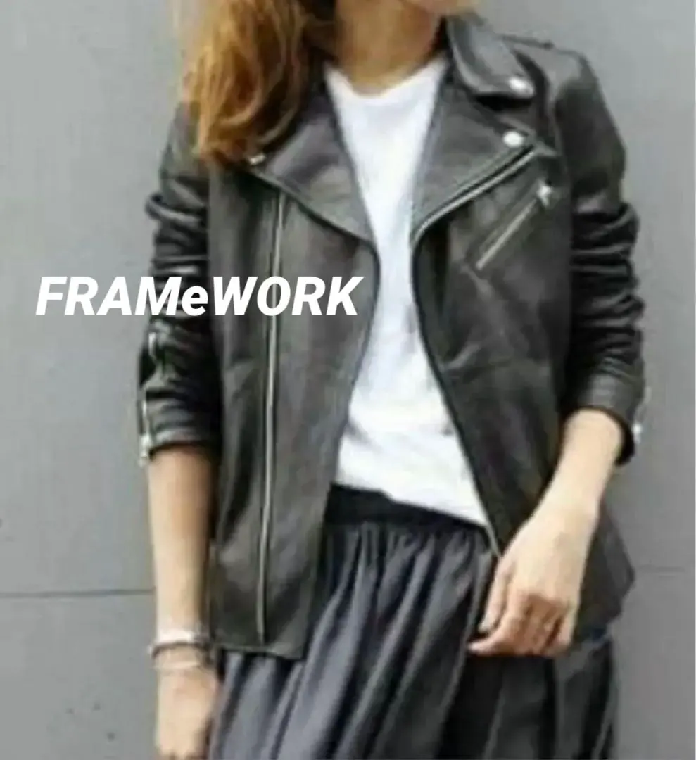 2025年最新】FRAMeWORK レディース レザージャケット・ライダースの