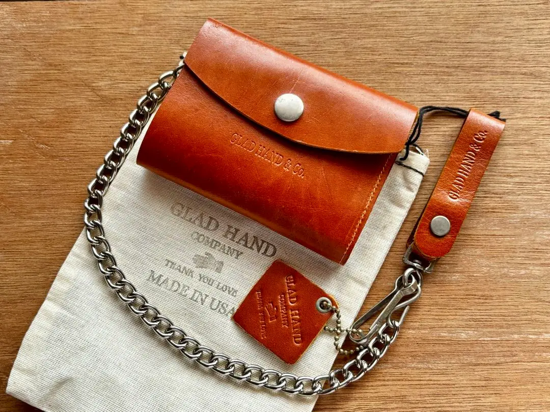 GLAD HAND 長財布 GH-ZIP グラッドハンド GLADHAND &Co. ZIP WALLET REAL MOON