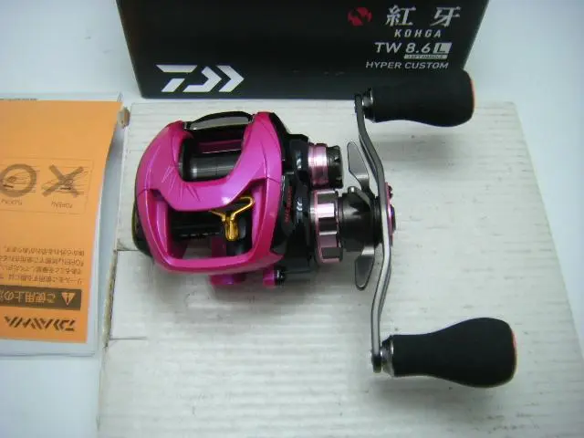 美品中古紅牙4,9ハイパーカスタム Amazon | ダイワ(DAIWA) ベイトリール(タイラバ) 18 紅牙TW