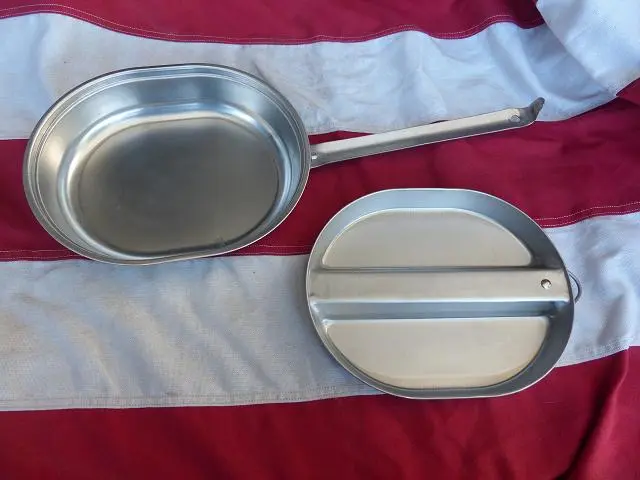 米軍　実物　1967年　メスキットパン　カトラリーセット　送料無料　④ メスキットパンセット | 米軍放出品写真館