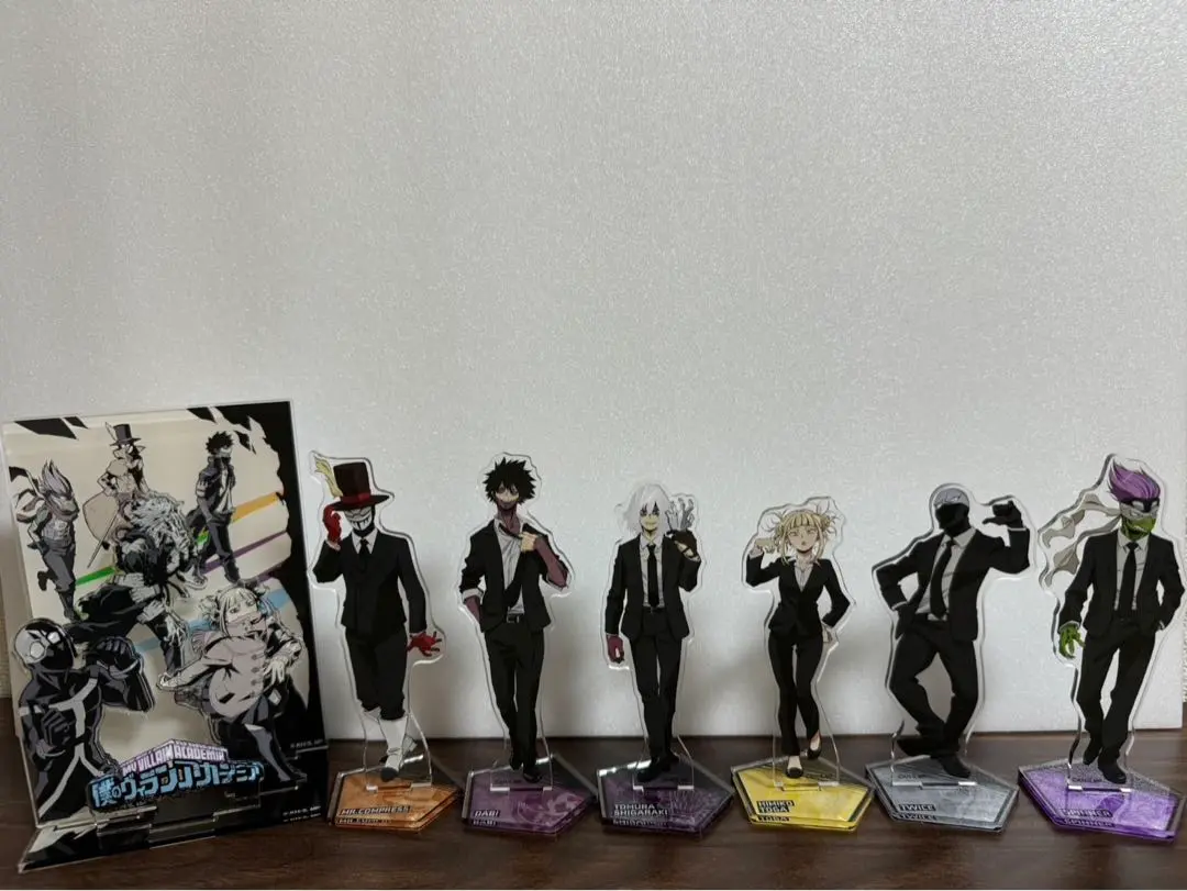 【希少】ヒロアカ トガ 敵連合総会 アクリルスタンド ×5 僕のヒーローアカデミア ヒロアカ【ヴィラン連合総会