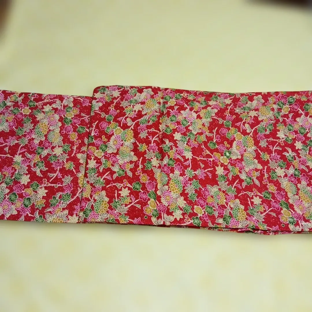 Thumbnail of Red floral kimono