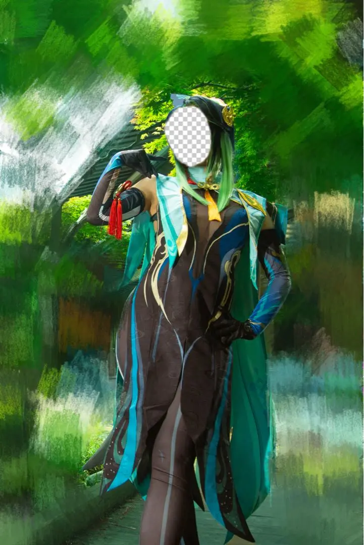 原神 閑雲　コスプレ ウィッグ付き　2xl Amazon | [Sheruan] 閑雲 コスプレ 原神cosplayに適用 かんうん