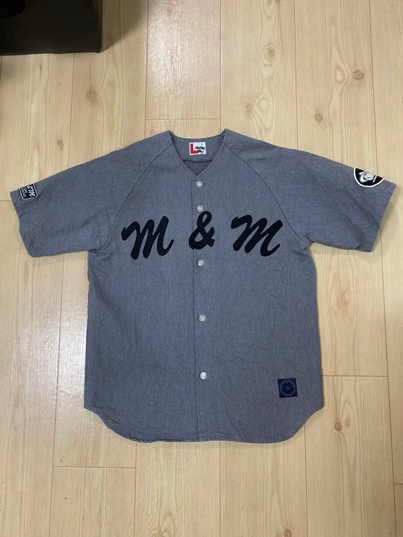 m&m custom performance × HEA ベースボールシャツ M&M CUSTOM PERFORMANCE × MASSES 「M&M×MASSES BASEBALL SHIRT