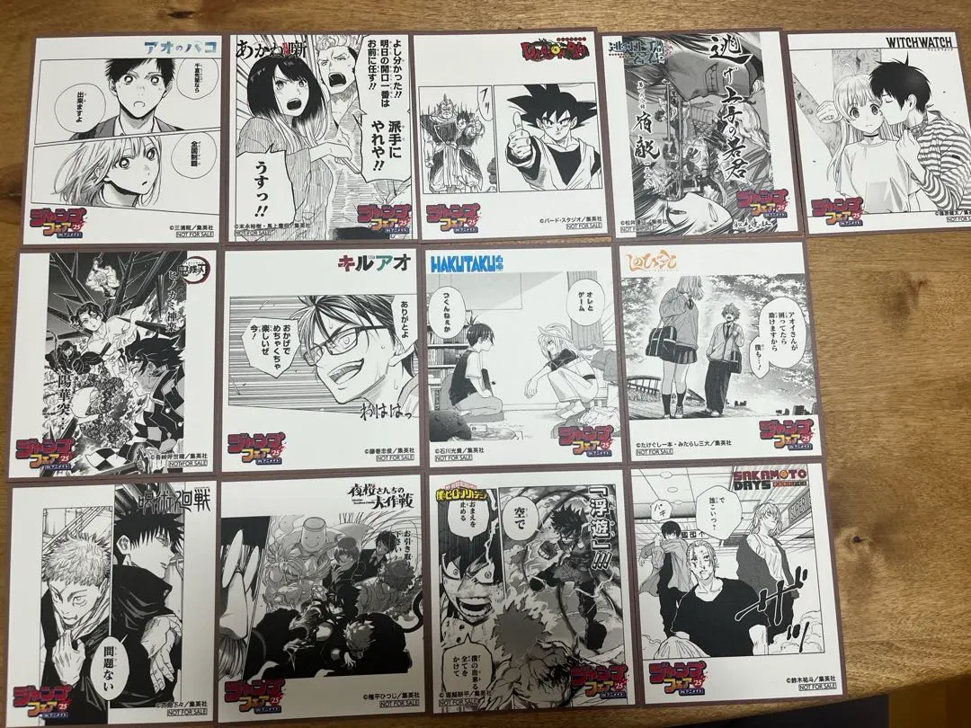Thumbnail of Animate Jump Fair Bonus Mini Shikishi 2025