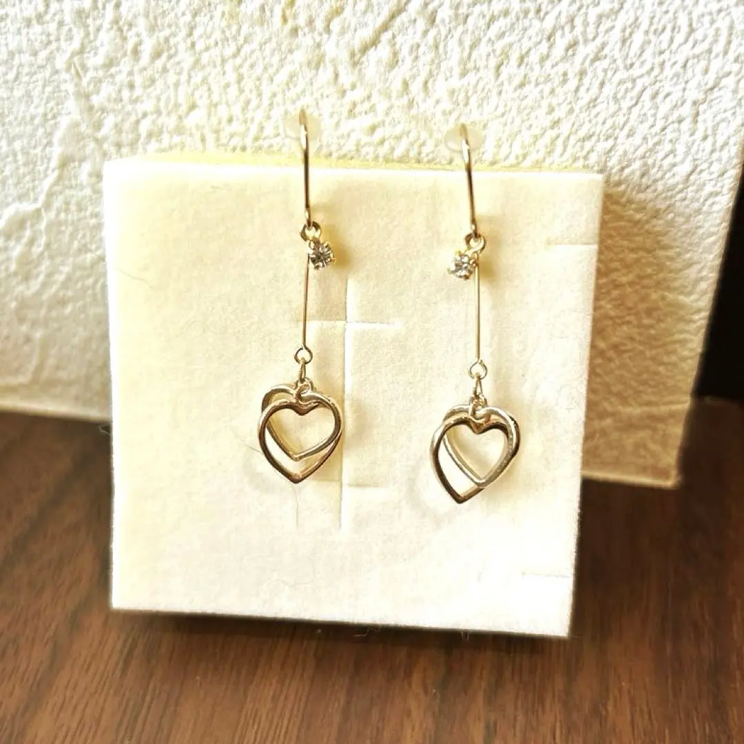 Thumbnail of Heart-shaped earrings