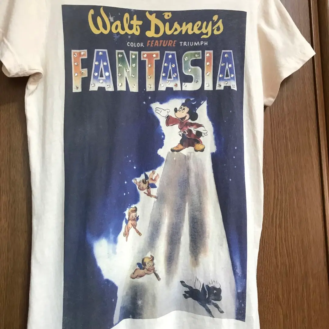 DISNEY VINTAGE ミッキー ファンタジア Tシャツ スワロ 稀少レア