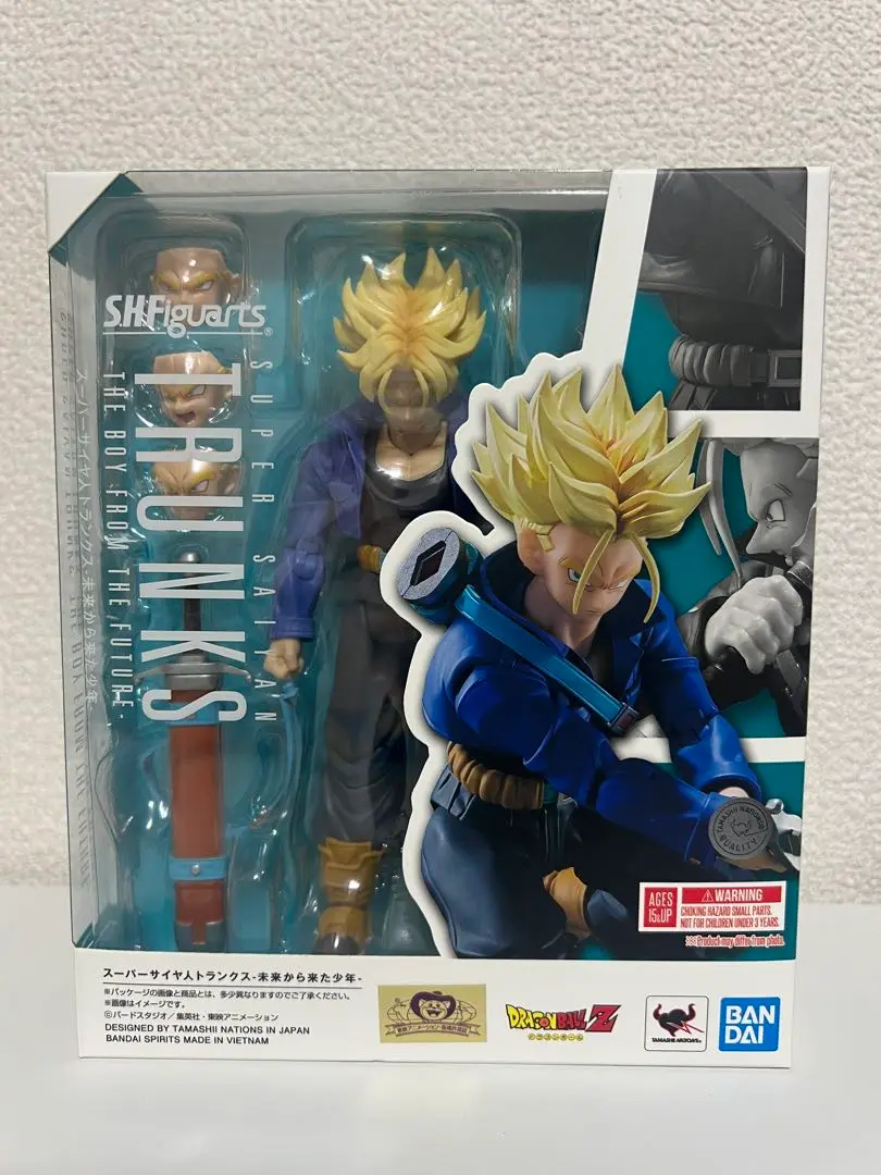トランクス　SHフィギュアーツ　未来から来た少年　ドラゴンボール S.H.Figuarts スーパーサイヤ人トランクス-未来から来た少年