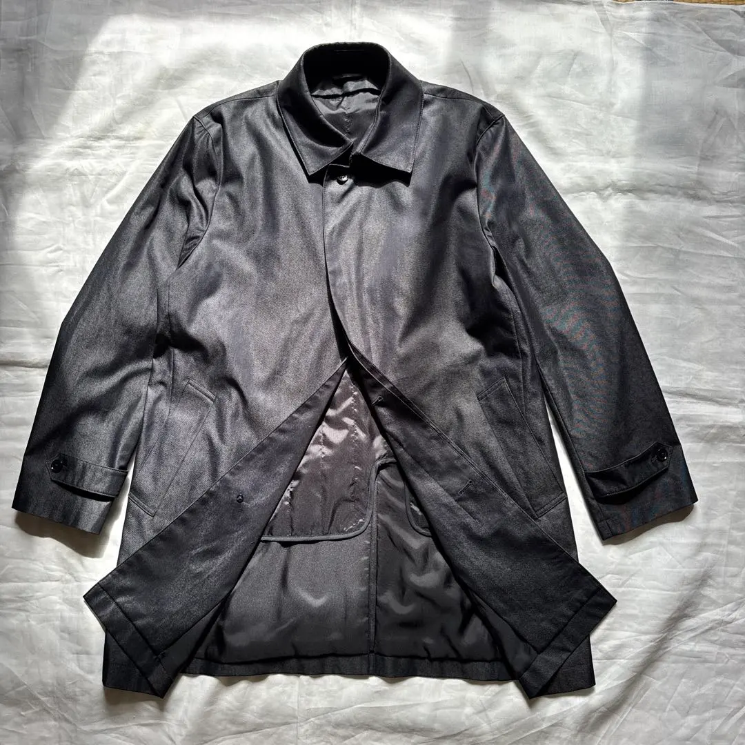 小篠弘子 男士風衣 大尺碼 的縮圖