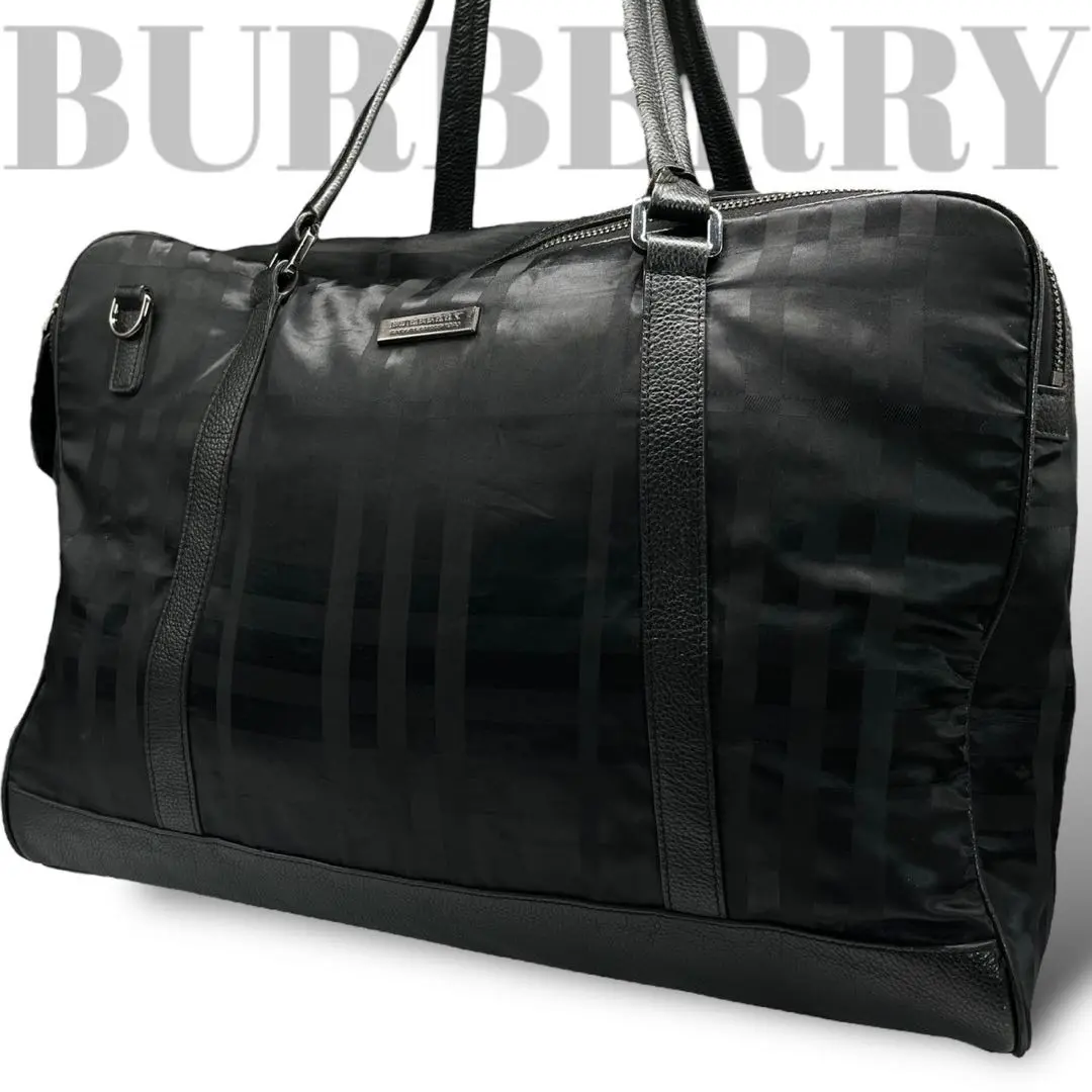 2025年最新】BURBERRY BLACK LABEL メンズ ボストンバッグ・旅行