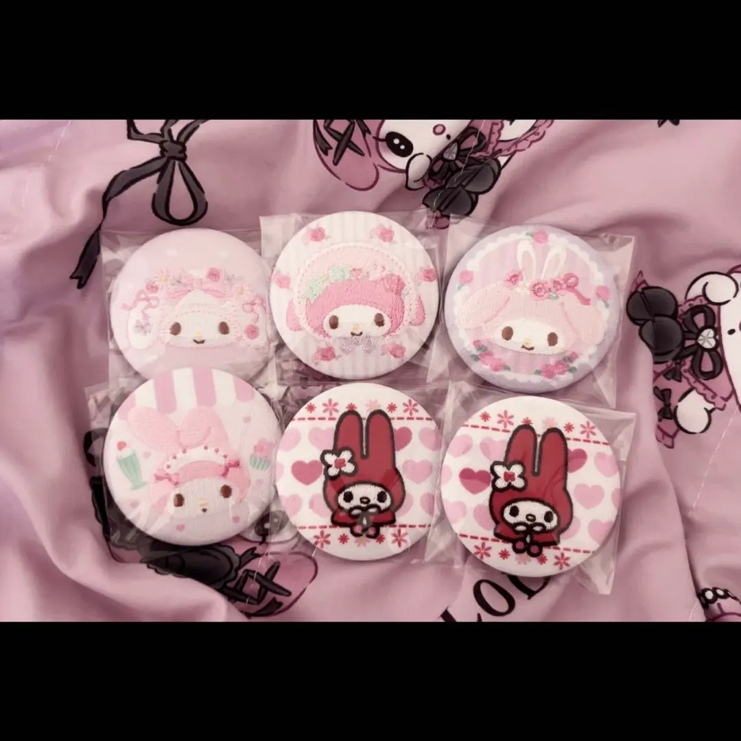 Thumbnail of ♡ Sanrio My Melody Embroidered Can Badge - AEON Limited