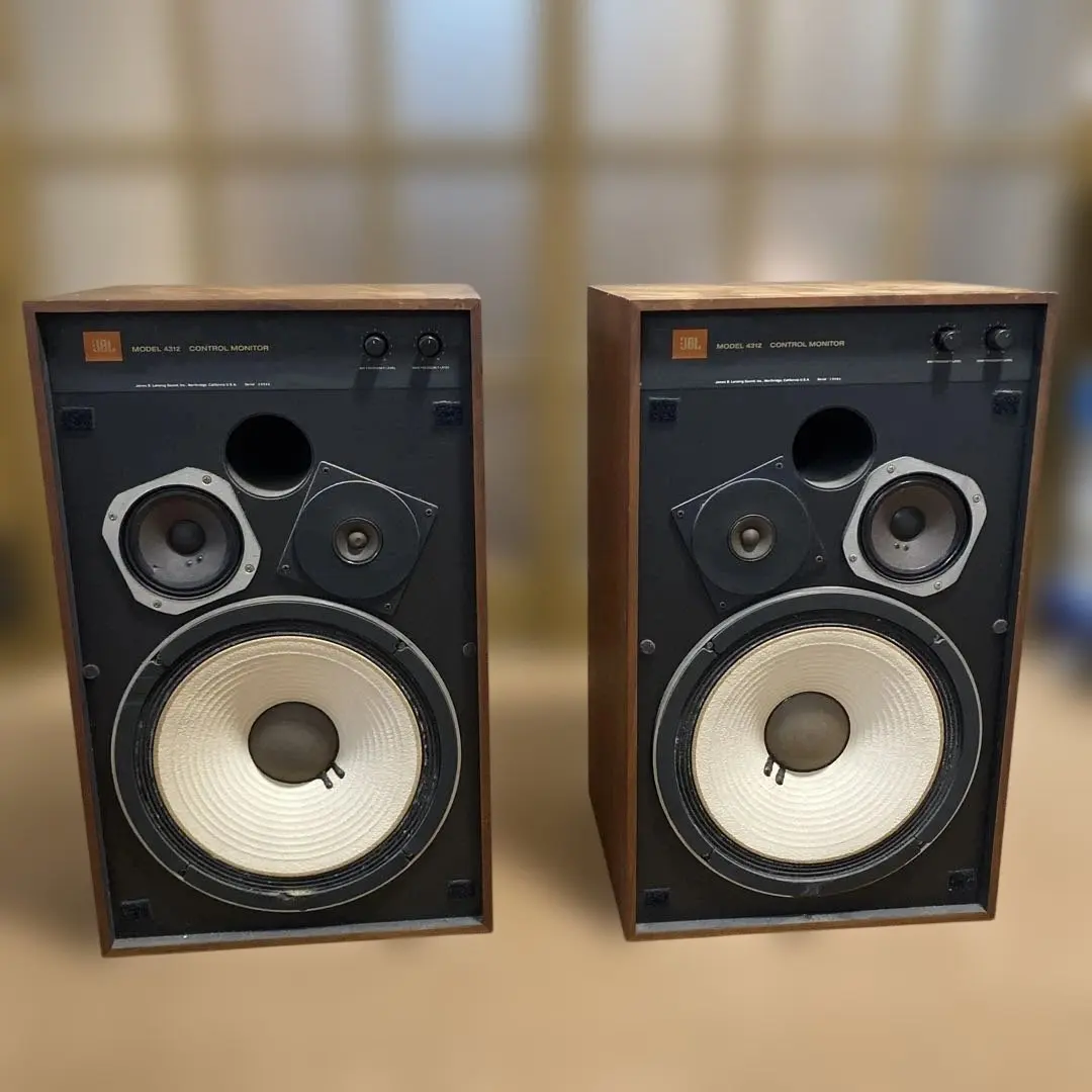 JBL4312 コントロールモニター スピーカー JBL 4312 CONTROL MONITOR スピーカー 美品 JBL MODEL 4312