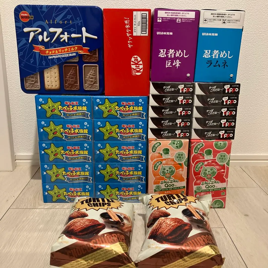 じゃがりこ　チョコパイ　ポッキー　おっとっと　トッポ　タートルチップス 2025年最新】タートルチップスの人気アイテム - メルカリ