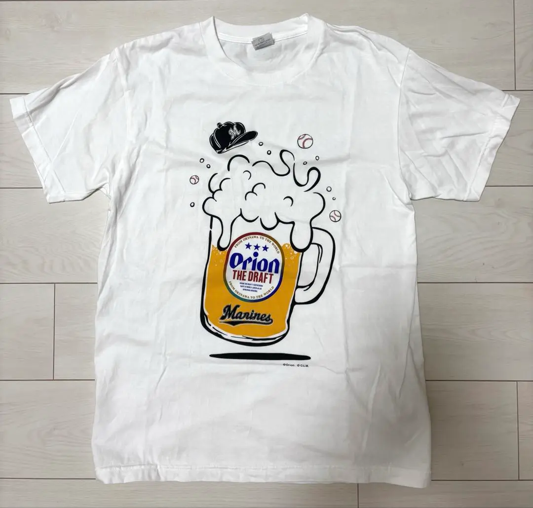 【未開封】オリオンビール×中日ドラゴンズ コラボ Tシャツ（L）他3点セット　★ オリオン ザ・ドラフト缶 Tシャツ New （カラー：ブラック