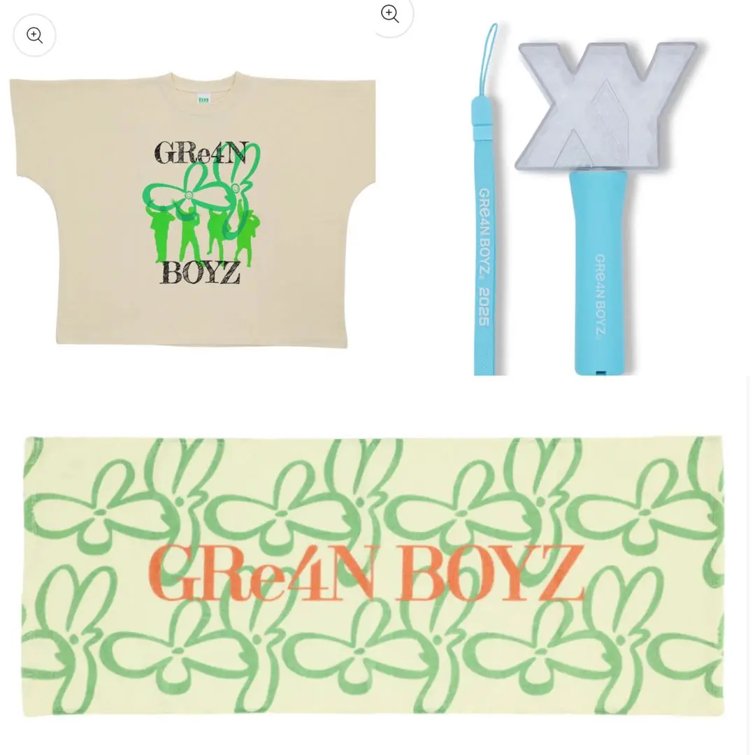 GRe4NBOYZ Tシャツ　ペンライト　タオル　３点セット GRe4NBOYZ Tシャツ ペンライト タオル 3点セット - メルカリ