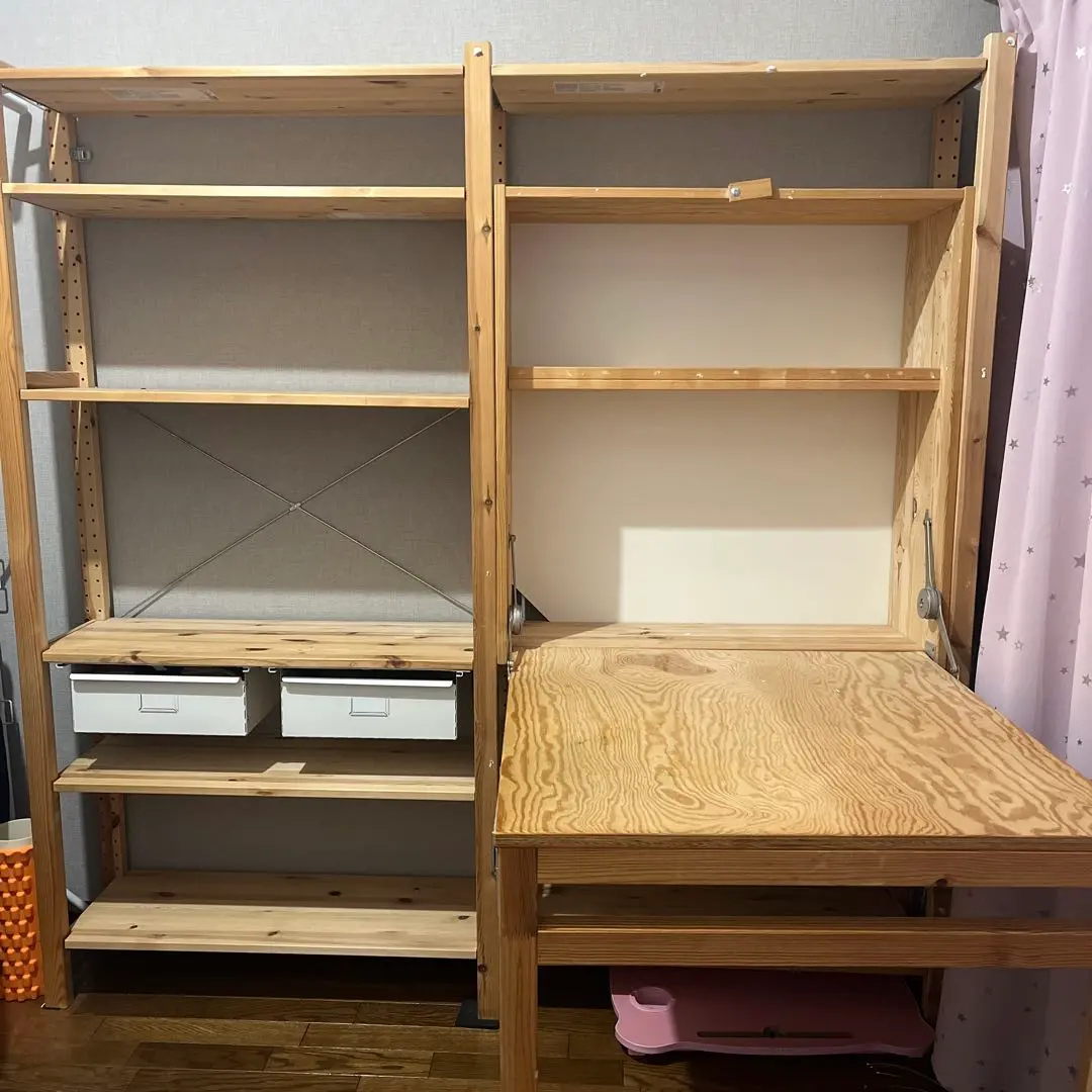 5枚　IKEAイーヴァル棚板　83×50cm ivar-1-section-shelves-