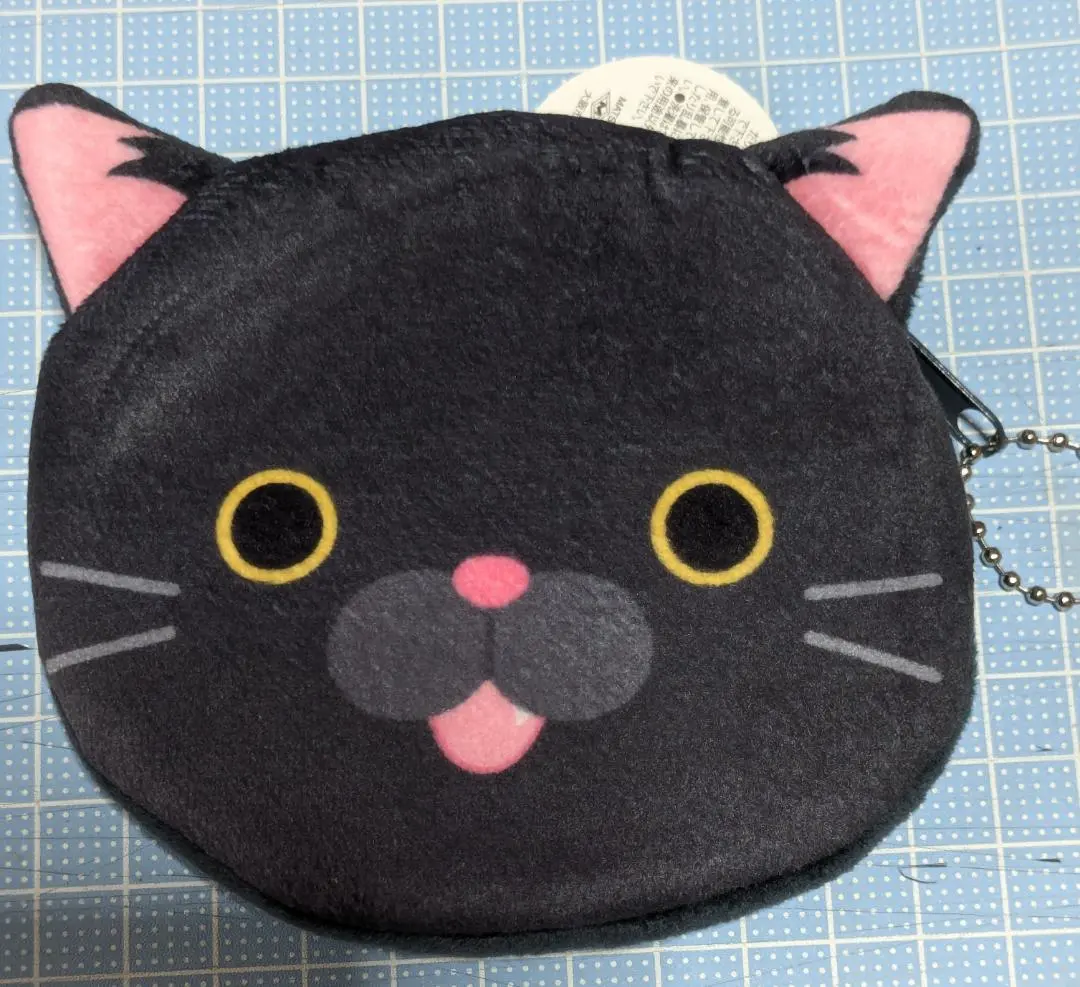 Thumbnail of Cat Face Pouch - Black - 1 piece