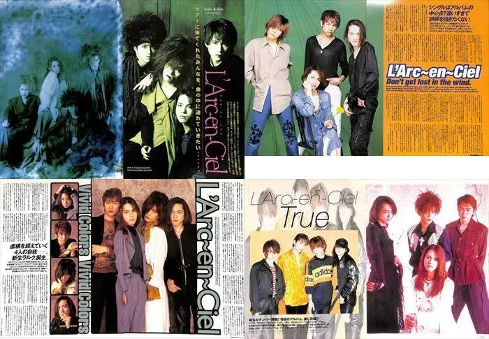 92年 インデーズ時代に販売されていたアーティスト写真 ラルク L'Arc 92年 インデーズ時代に販売されていたアーティスト写真 ラルク L'Arc